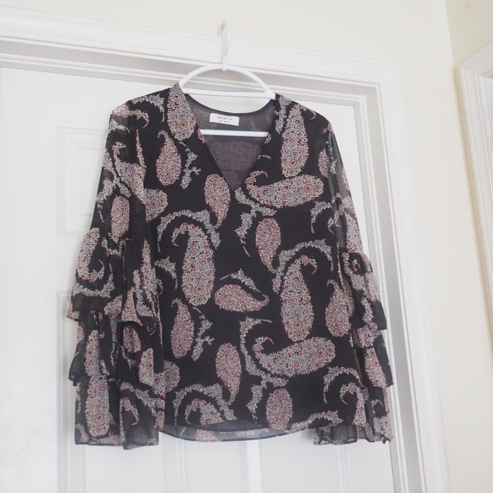 Bailey/44 Blouse Boho Fairy Size Small Made In USA